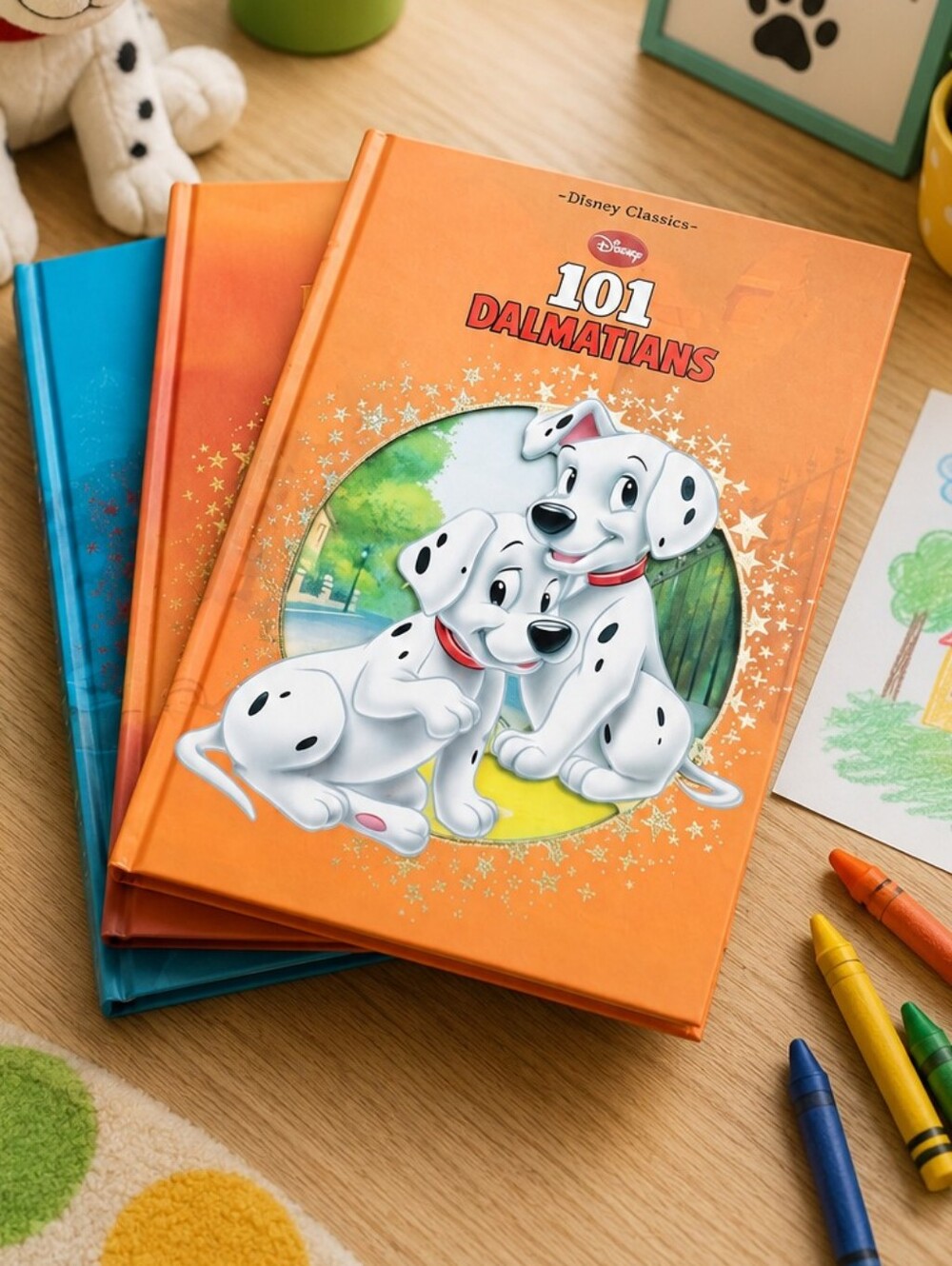 Disney Classics Hardcover Book Set Lion King Pinocchio 101 Dalmatians 3 Books